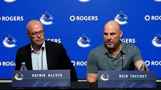 G.M. Allvin and Head Coach Tocchet - Year End Media Availability 2023-2024