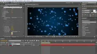 How to make a field of particles inside of After Effects