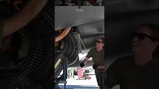 Hand-Cranking vs. Drill Loading F-15 20mm Rounds