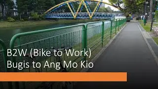 B2W (Bike to Work) route - Bugis to Ang Mo Kio by PCN
