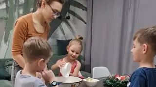 Многодетная семья в Белгороде, печём вместе ❤️ 