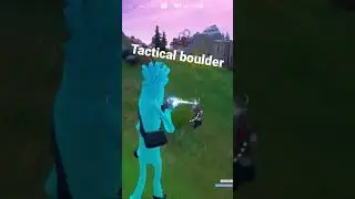 Tactical boulder play #gaming #shorts #fortnite