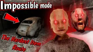 Granny Recaptured - Impossible mode with Grandpa - The Hardest Item Route