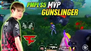 FAZE TonyK MVP 🔥PMPL S5 GUNSLINGER ⚡️Pubg Mobile Thailand No1 Player