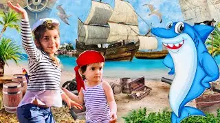 Акуленок малыш - Детская песня | Песни для детей с Оливией и Николь