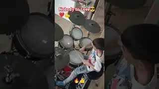 Nobody to love ❤️‍🩹🔥🎶😎 #drums #drumshorts #drumcover #sigma #nobody