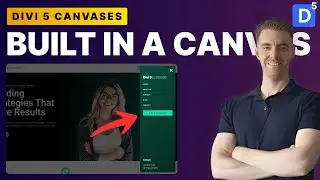 Build a Slide-In Menu in Divi 5 Using Canvases