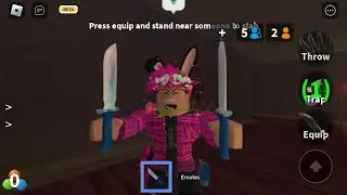 No rules 1v1 Godly Bet with Truddle in Murder Mystery 2!