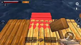 Играем в Raft выживание на плоту