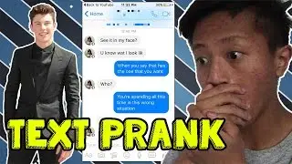 Text Pranking BEST FRIEND with Shawn Mendez 'Treat you better' Lyrics!! | iSquishies