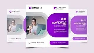 Social Media Post Design In Pixellab - Pixellab Editing