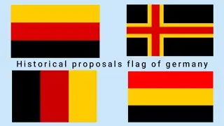 historical flag Proposals of germany