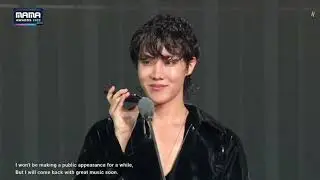 Hobi called Jin at MAMA awards 😭💜 BTS Jhope #bts#jin#jhope#hoseok#junghoseok#suga#rm#jimin#fifa#mama