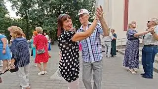 7.09.24г..."Роза Алая Моя"... 🌹... Борис Шварцман... звучит в Гомельском парке...