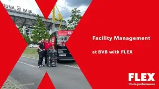 Facility management at Borussia Dortmund with FLEX power tools