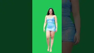 butifull girl dance green screen video//girl dance green screen video