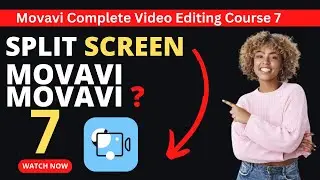 How to Make Split Screen Video in Movavi Video Editor⬆️ Movavi Course For Beginners 2023 Video 7