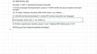 [OP Spaceweb] 14 - Openhash Ecosystem