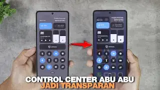 BARU !! Cara Agar Control Center TRANSPARAN | All Xiaomi HyperOS