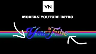 Youtube Intro Kaise Banaye ? | How To Make Youtube Intro In VN App 2023 | Text Youtube Intro In VN