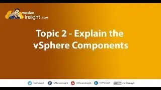 Topic 2 - Explain the vSphere Components