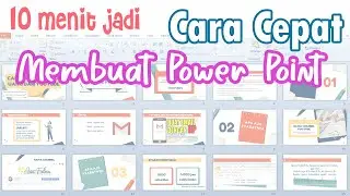 HOW TO QUICKLY CREATE POWER POINTS | ONLY 10 MINUTES