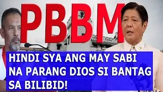 PANOORIN: PBBM NAGSALITA NA TUNGKOL KAY BANTAG!
