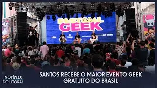 Santos Festival Geek vai agitar o Parque Valongo com animes, cosplays e atrações imperdíveis | JCL