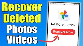 How to RECOVER Recently Deleted Photos & Video from Android Phone