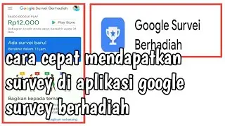 fast way to get surveys on Google Surveys with prizes
