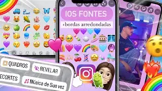 ATUALIZAÇÃO!🔥INSTAGRAM estilo IPHONE 2024 REPOST REELS DE IPHONE + FONTES DO IOS 🎉 ST INSTA