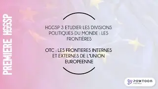 HGGSP PREMIÈRE LES FRONTIÈRES EXTERNES ET INTERNES DE L'UE
