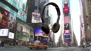 Headphone CGI Ad using VFX