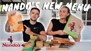 TRYING THE NEW NANDOS MENU!