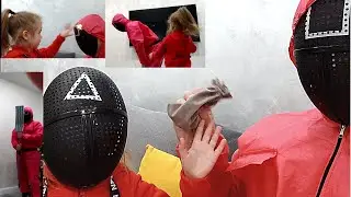 ИГРА В КАЛЬМАРА НА ЗАДАНИЯ. Играем В Камушки!