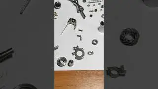Замена главной пары Ryobi Zauber CR 3000 #уруссу #токатушки