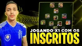 X1 COM INSCRITOS DO CANAL