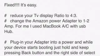 Fire Stick 4K Stuck on logo and Keeps restart looping . Solved!!!!