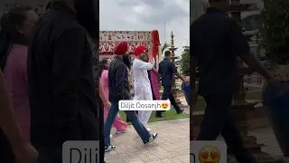 Diljit Dosanjh arrives in Jamnagar to attend Anant Ambani’s pre-wedding festivities. #shorts