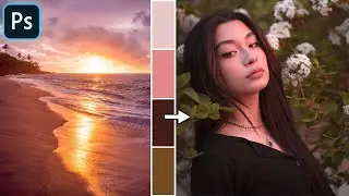 Take Colours From Another Image | Photoshop 2022 Tutorial