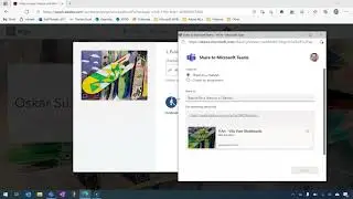 Sharing Adobe Spark Pages to Microsoft Teams