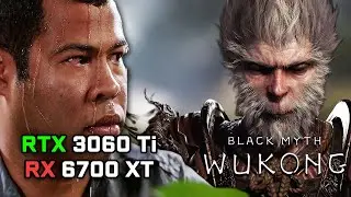 Black Myth: Wukong | RTX 3060 Ti | RX 6700 XT | Hard Game, Harder to Run | Ryzen 7 7700X | Benchmark