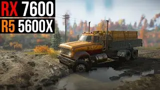 RX 7600 | Snowrunner | 1080p + 1440p | All Settings