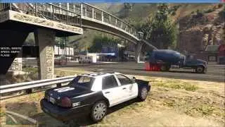 GTA 5 LSPDFR - Day 3 - Running Radar, Police Chase!
