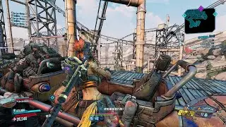 Riding rollercoaster in Borderlands 3!