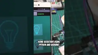 Watch how you can build a simple AI Home Automation. #ai #python #arduino