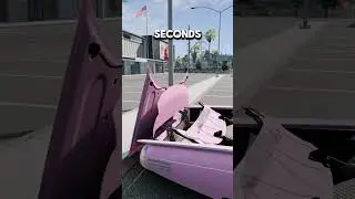 BeamNG's FASTEST Convertible (ROOF) 😎👍 #shorts