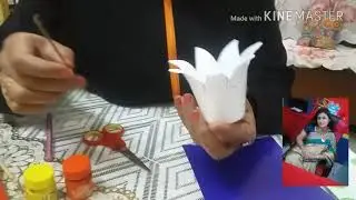 diy flower craft | diwali decoration craft  | flower decoration  | diwalicraft