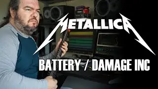 Metallica - Battery / Damage Inc mashup (Instrumental Cover)