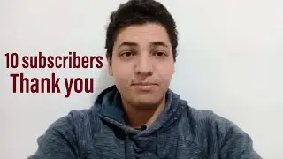 Ten Subscribers Thank You